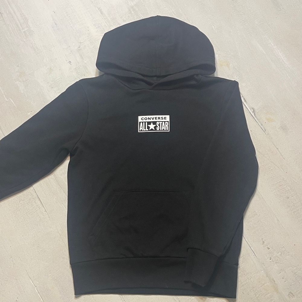 Converse All Star Black Pullover Hoodie